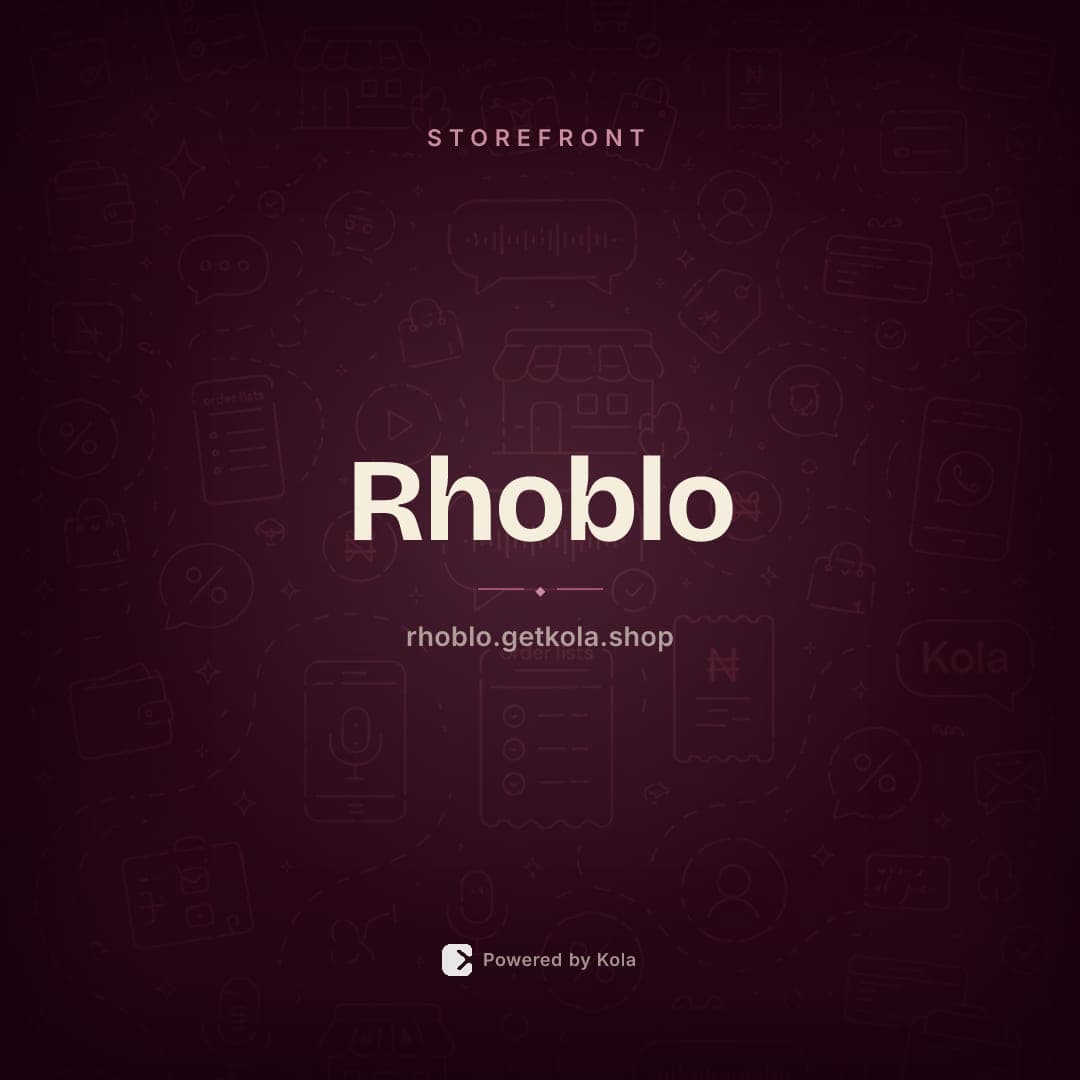 Rhoblo store