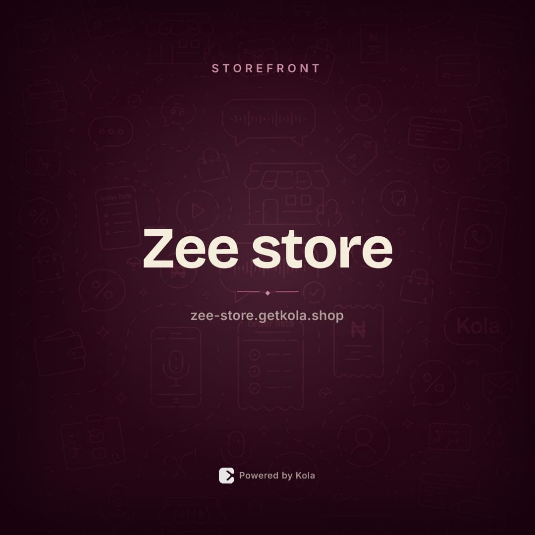 Zee store store