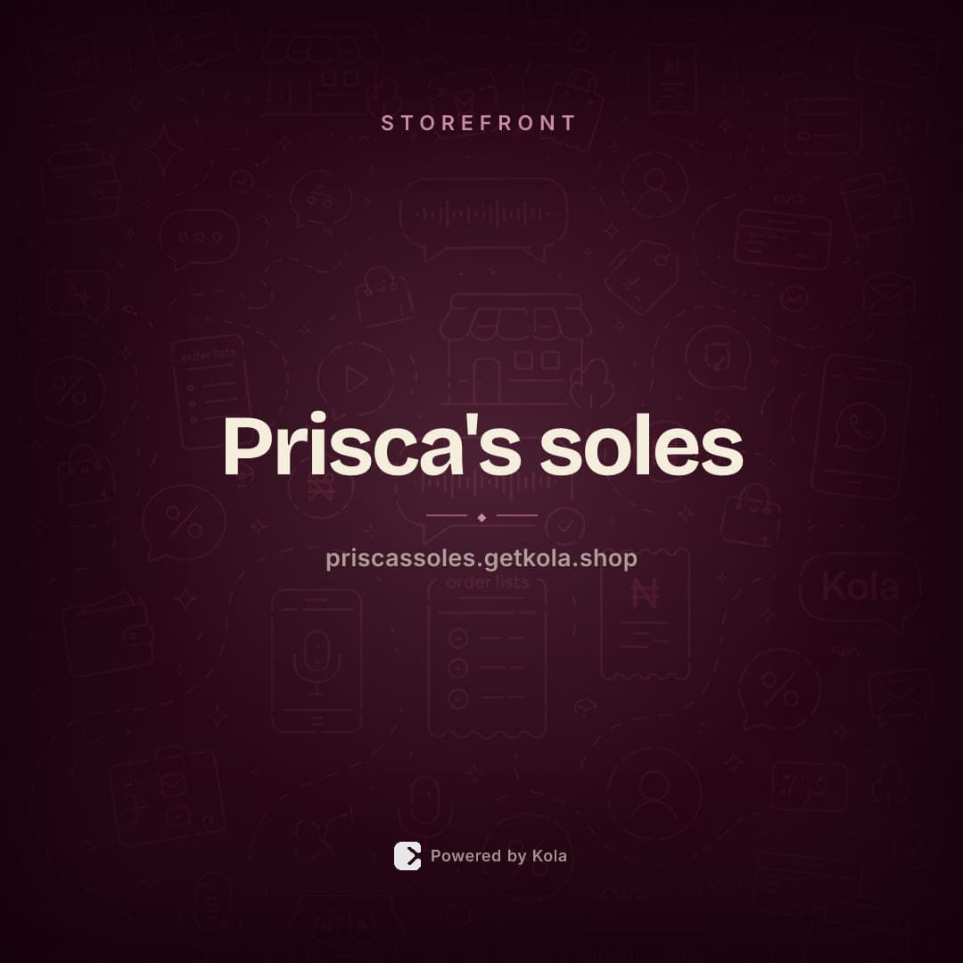 Prisca's soles store