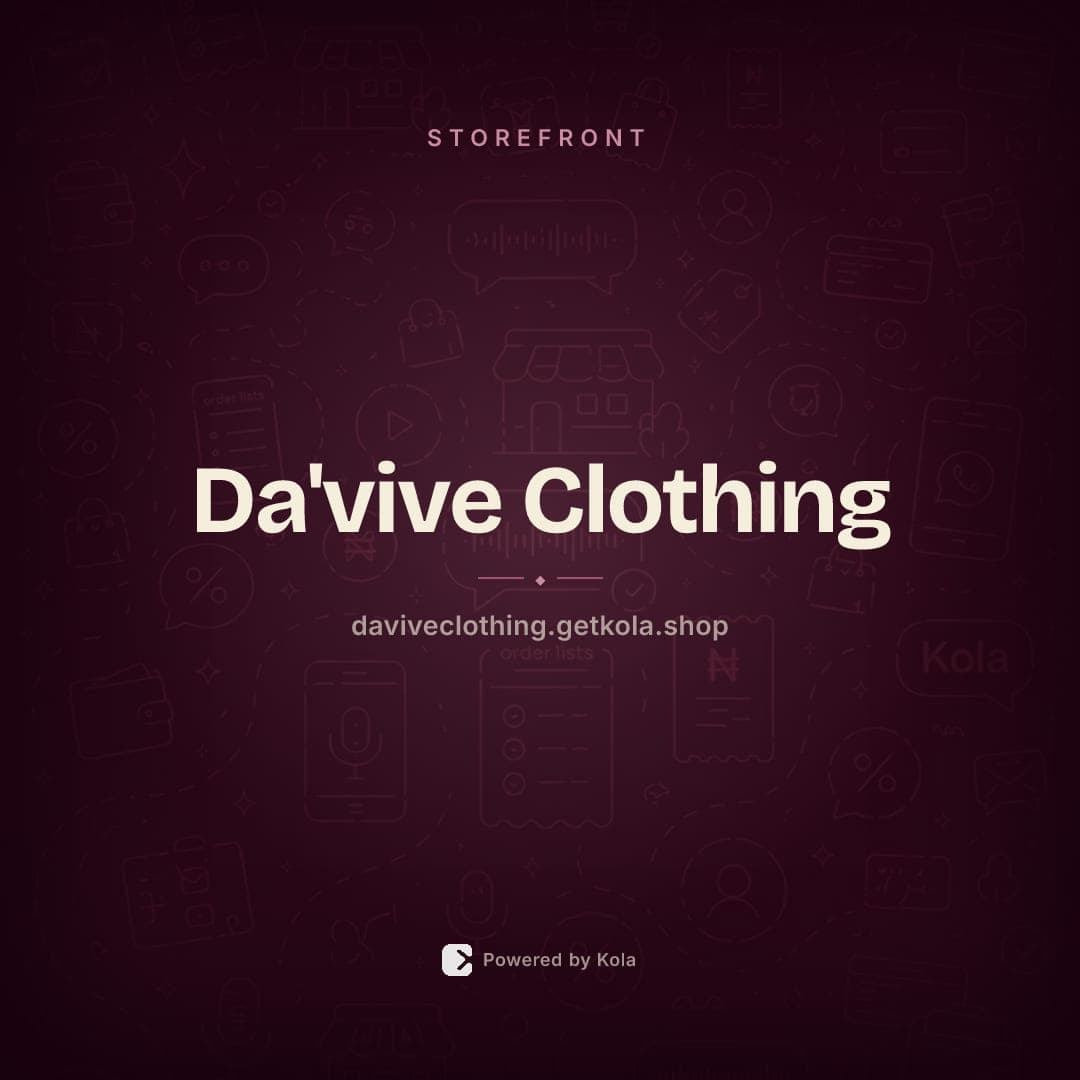 Da'vive Clothing store