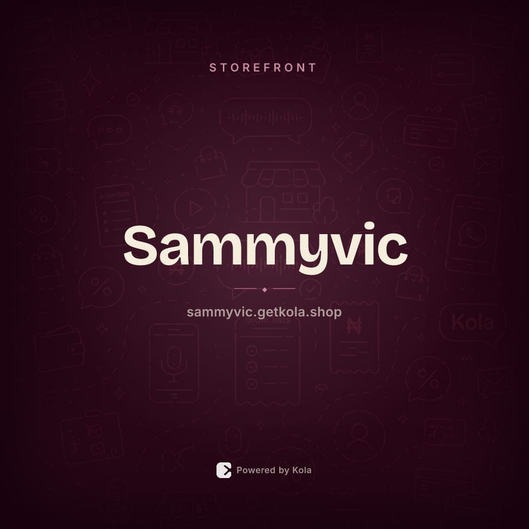 Sammyvic store