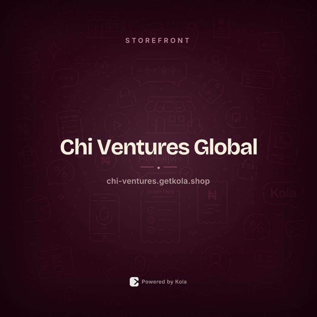 Chi Ventures Global store