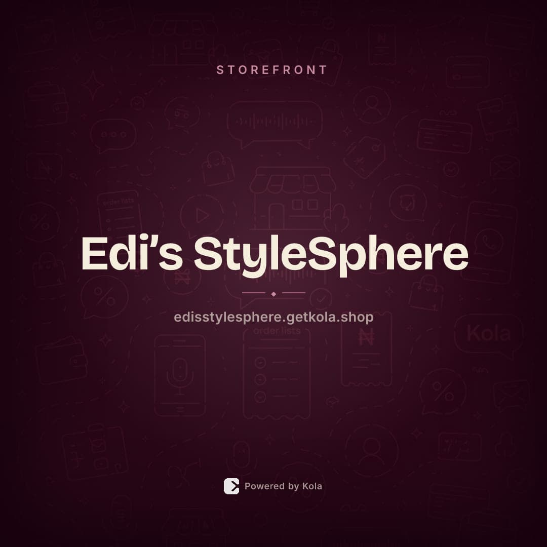 Edi’s StyleSphere store