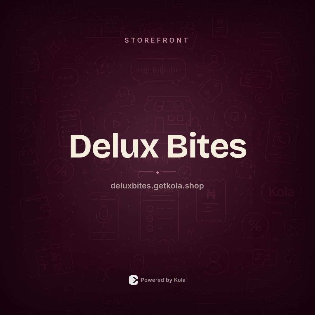 Delux Bites store