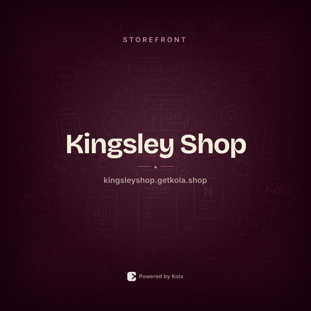 Kingsley Shop store