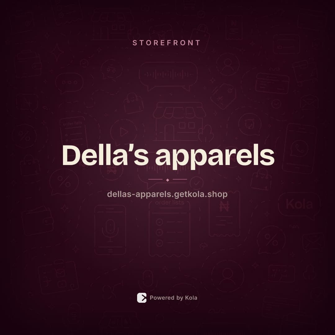 Della’s apparels store